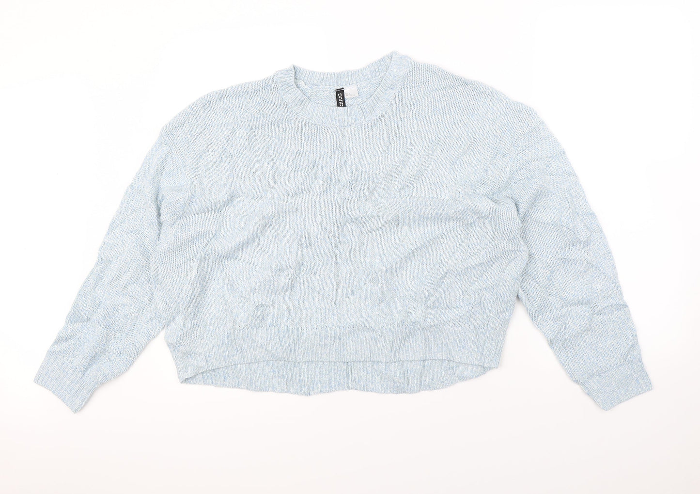 Divided Womens Blue   Pullover Jumper Size L