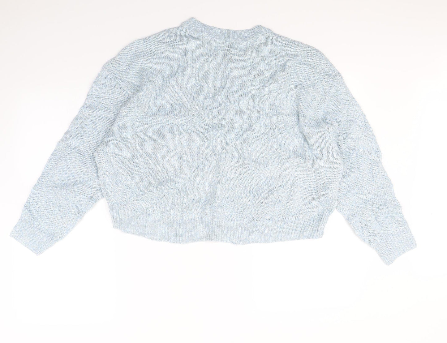 Divided Womens Blue   Pullover Jumper Size L