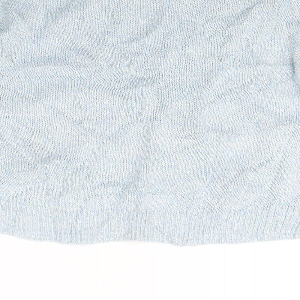 Divided Womens Blue   Pullover Jumper Size L