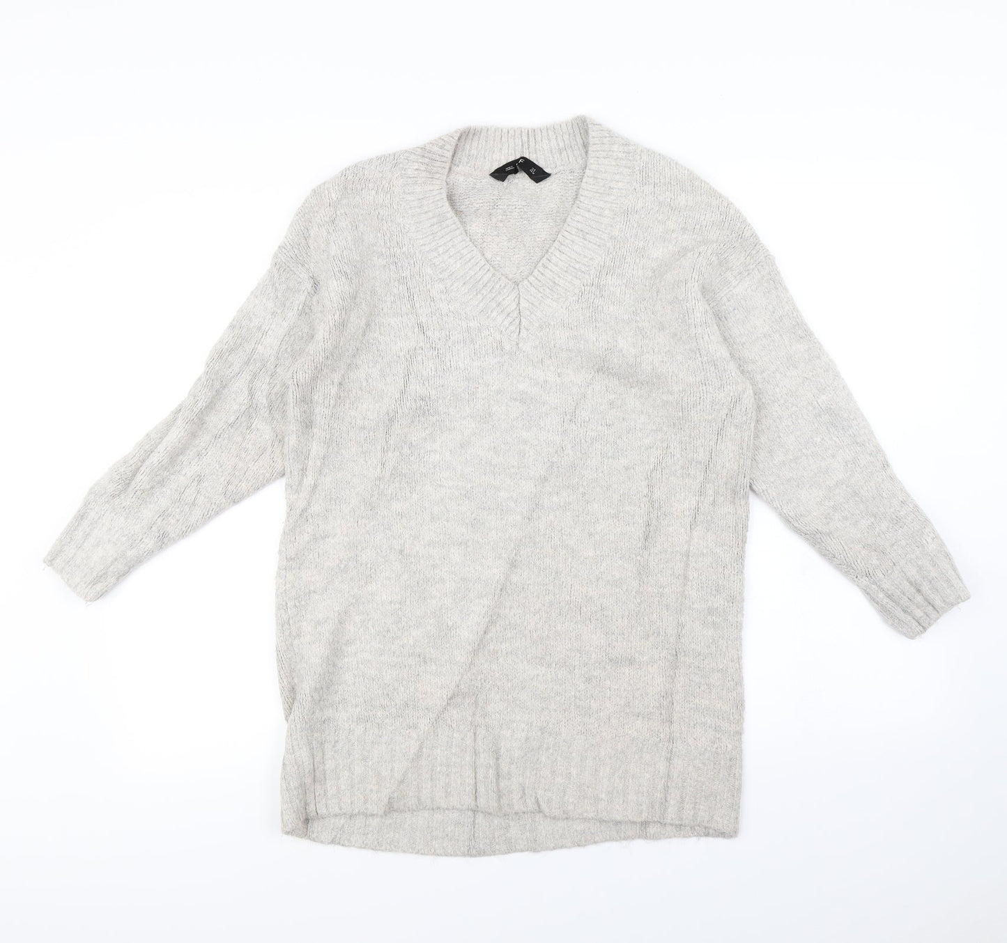F&F Womens Grey   Pullover Jumper Size 8