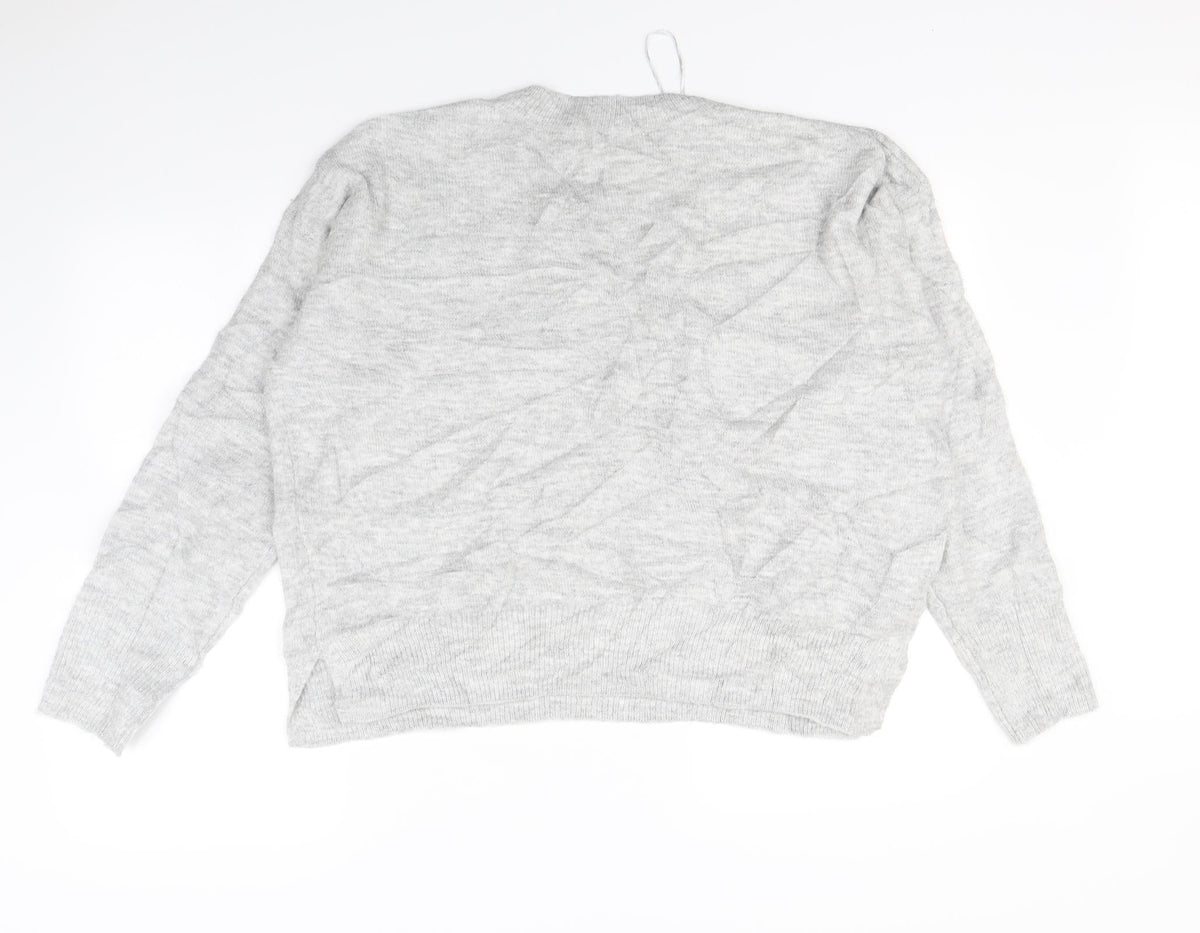 George Womens Grey   Pullover Jumper Size M