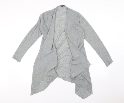 COTTON CLUB Womens Grey   Cardigan Jumper Size 12