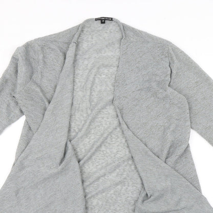 COTTON CLUB Womens Grey   Cardigan Jumper Size 12