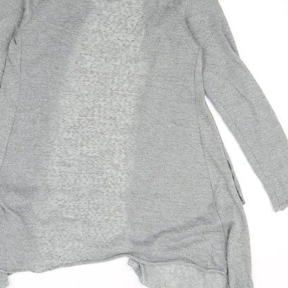 COTTON CLUB Womens Grey   Cardigan Jumper Size 12