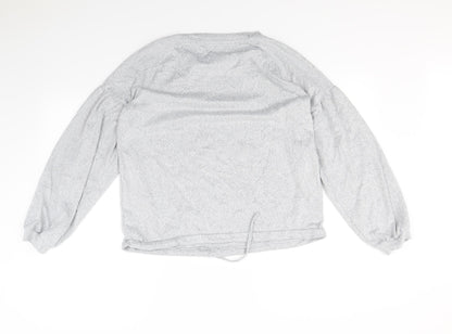 Nutmeg Womens Grey   Pullover Jumper Size 12