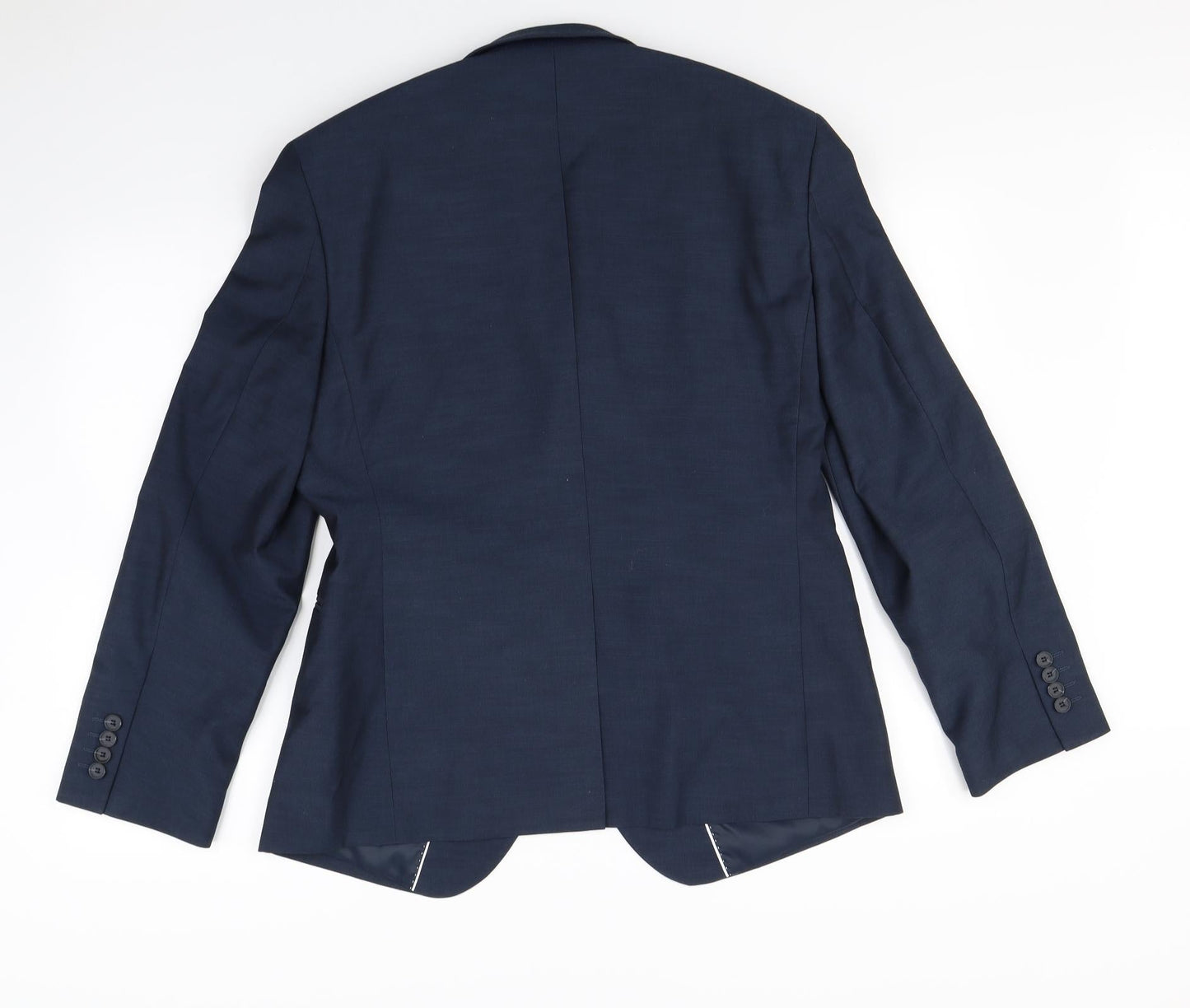 Mens UK Size S Preworn Regular Blue Suit