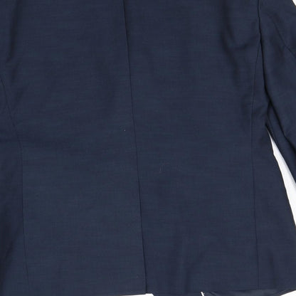 Mens UK Size S Preworn Regular Blue Suit