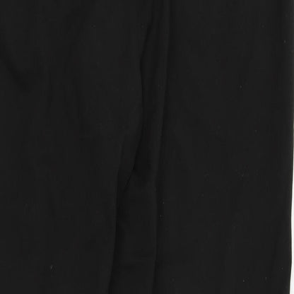 good souls Mens Black   Trousers  Size 38 L28 in
