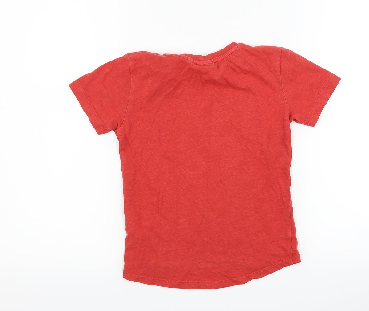 Next Boys Red   Basic T-Shirt Size 4 Years  - marvel iron man