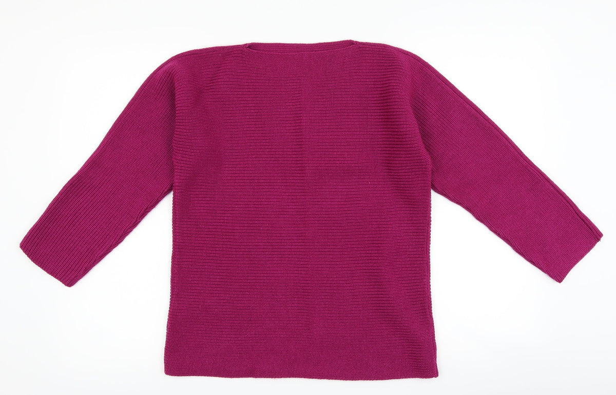 Marks & Spencer Womens Purple   Pullover Jumper Size 12