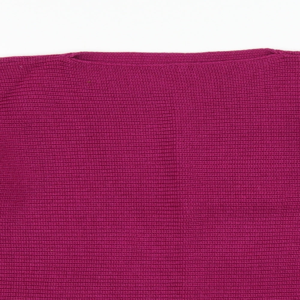 Marks & Spencer Womens Purple   Pullover Jumper Size 12