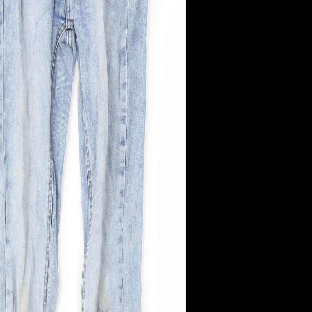 New Look Womens Blue  Denim Skinny Jeans Size 6 L27 in