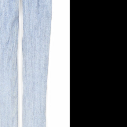 New Look Womens Blue  Denim Skinny Jeans Size 6 L27 in