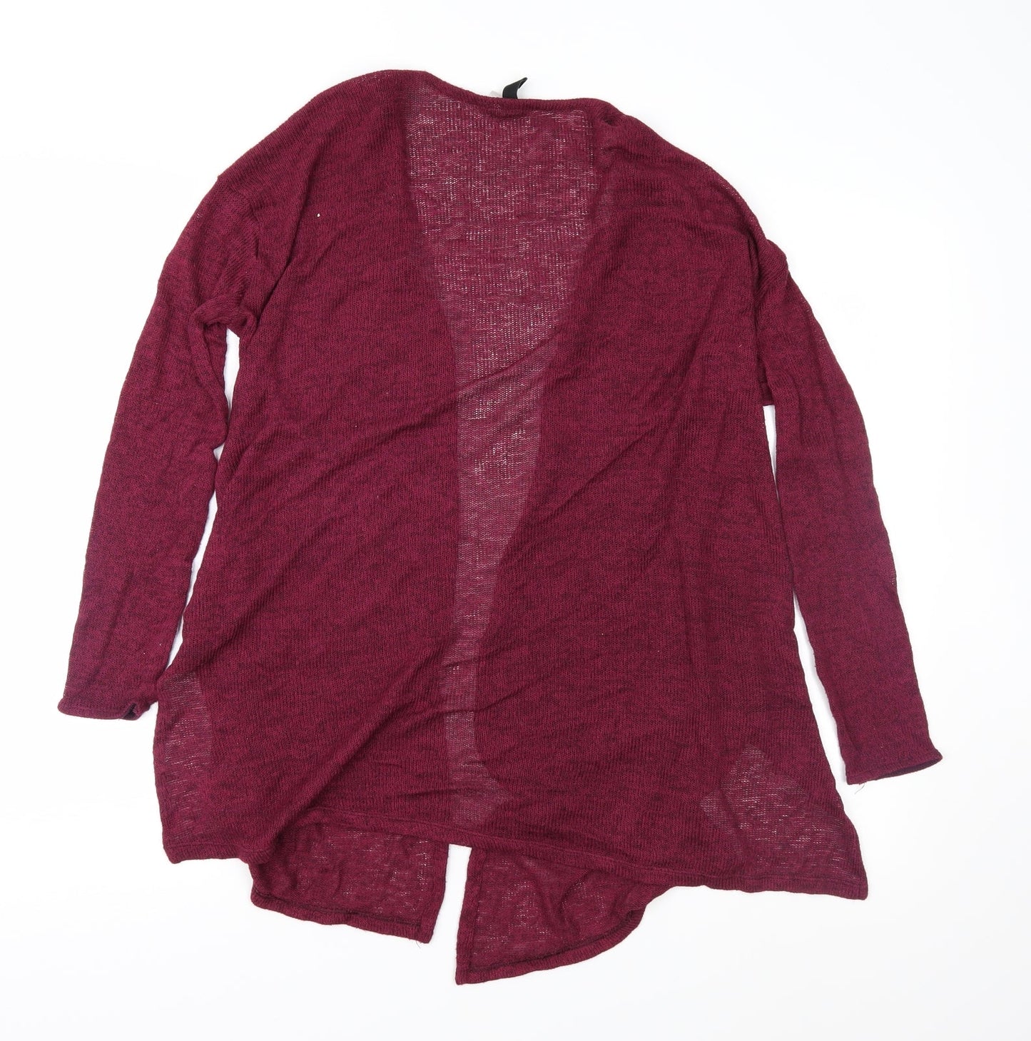 H&M Womens Purple  Taffeta Cardigan Jumper Size S