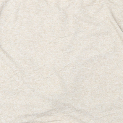 George Womens Beige  Knit Pullover Jumper Size 10