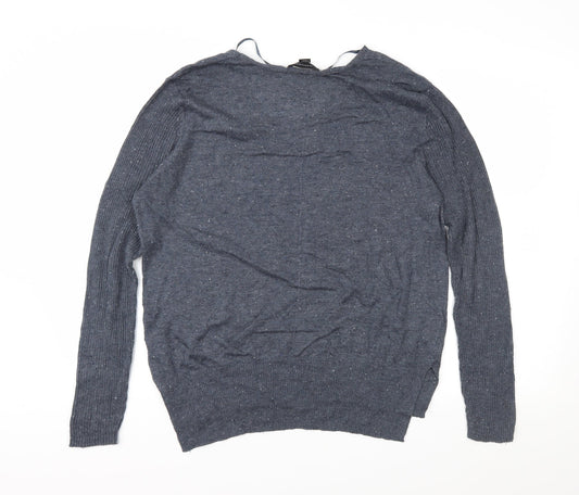 Atmosphere Womens Blue  Knit Pullover Jumper Size 16