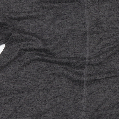 Womens UK Size 10 NEXT Grey Basic T-Shirt