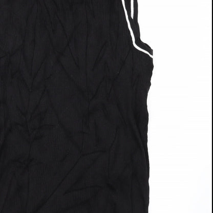 Jones New York Womens Black   Vest Jumper Size XL