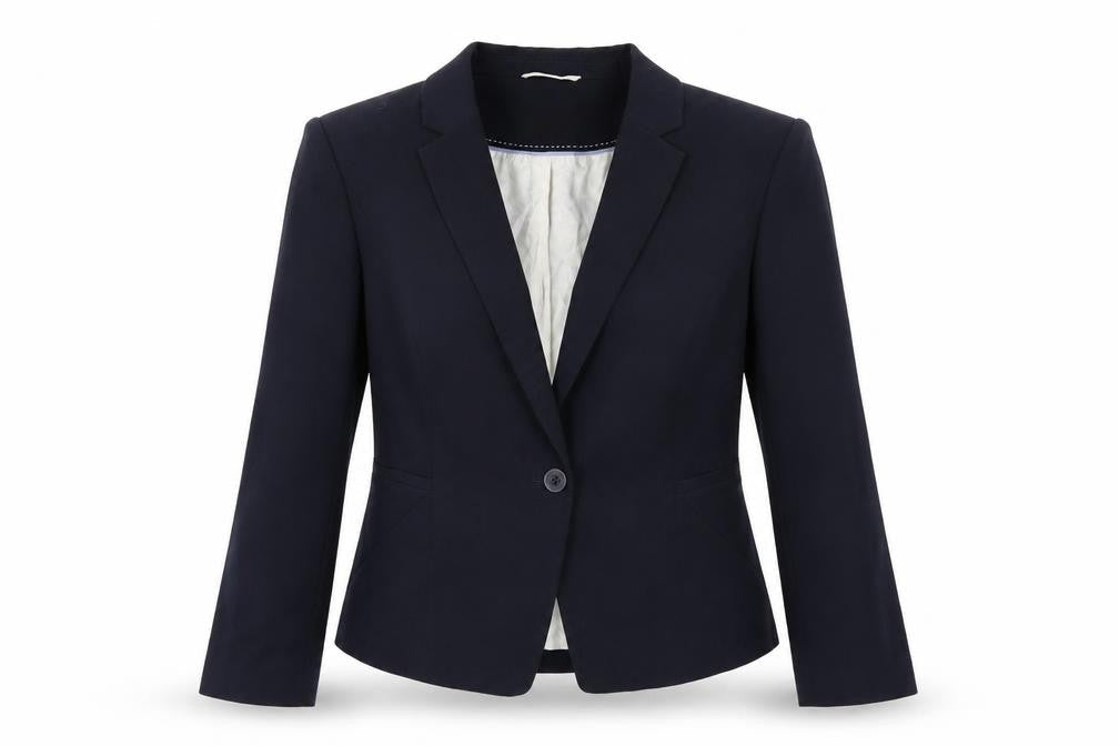 Womens UK Size 2 Marks and Spencer Regular Blue Suit