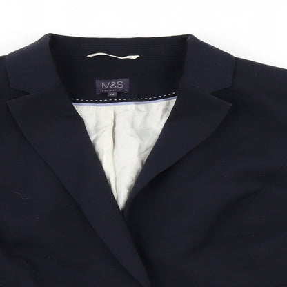 Marks and Spencer Womens Blue   Jacket Suit Size 2
