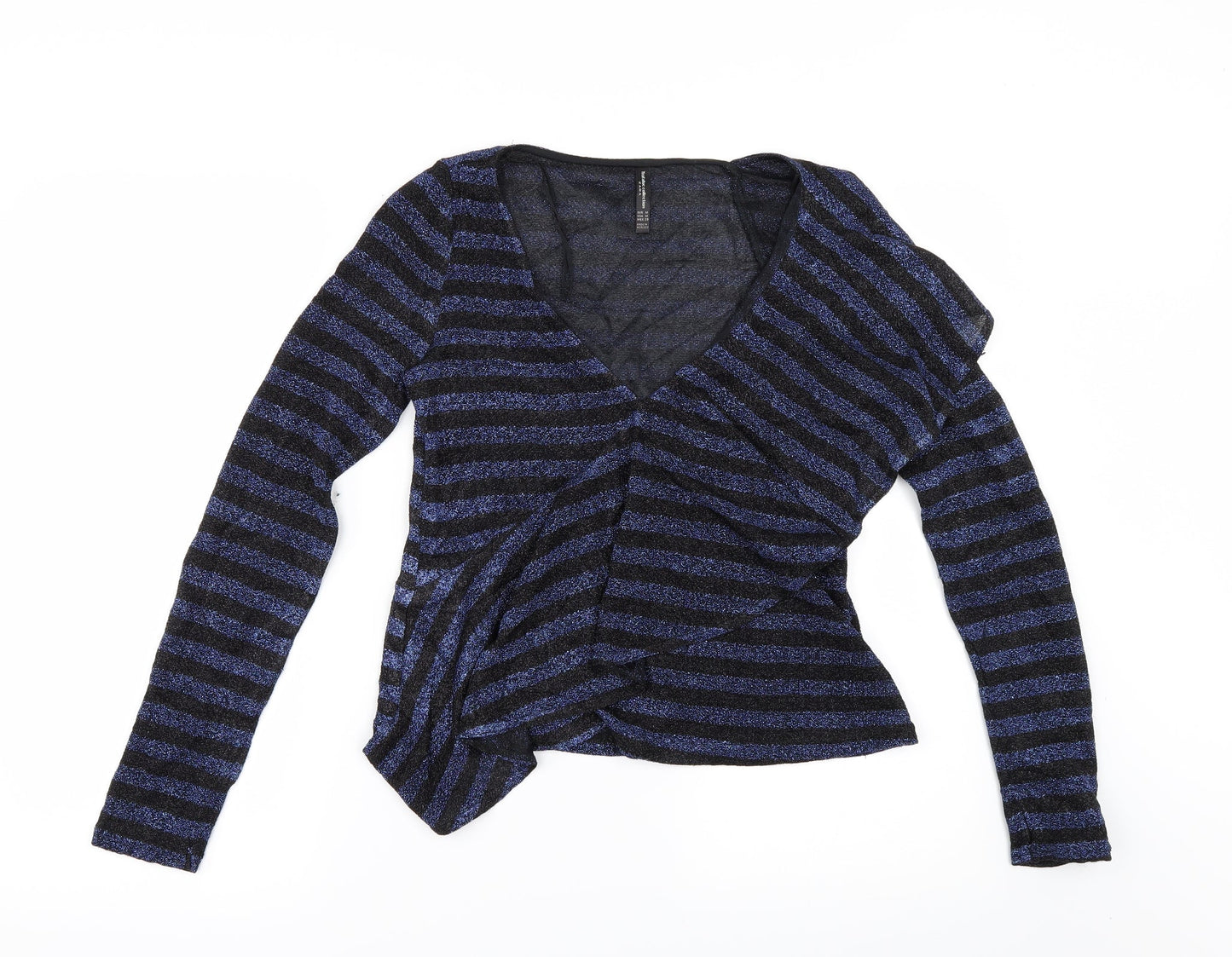 Zara Womens Blue   Pullover Jumper Size M