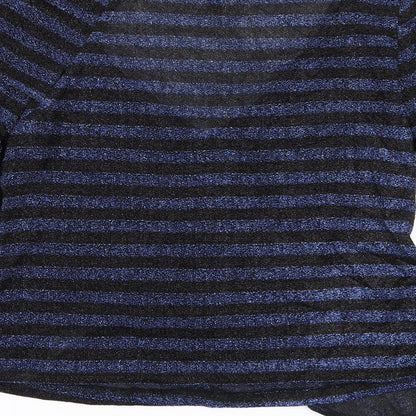 Zara Womens Blue   Pullover Jumper Size M