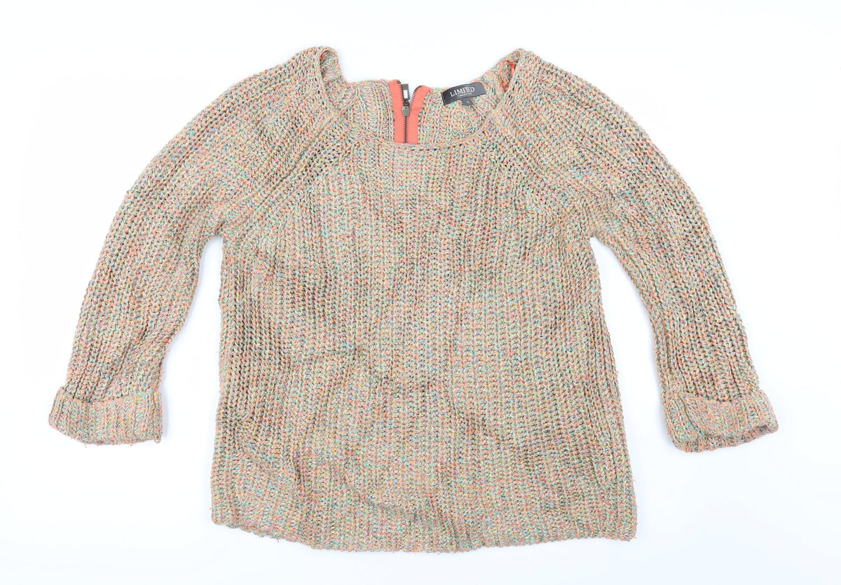 Marks & Spencer Womens Multicoloured   Pullover Jumper Size M