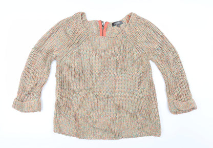 Marks & Spencer Womens Multicoloured   Pullover Jumper Size M