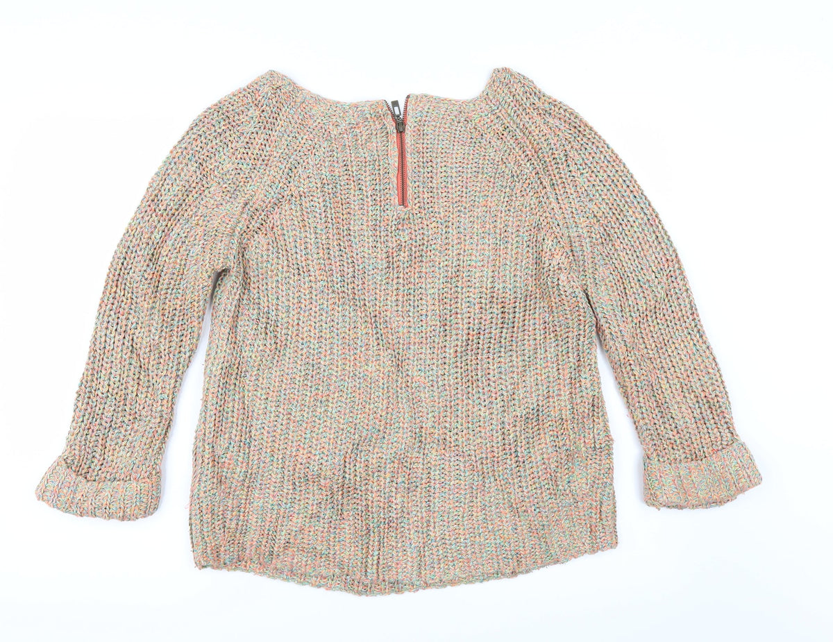 Marks & Spencer Womens Multicoloured   Pullover Jumper Size M