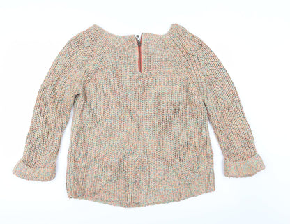 Marks & Spencer Womens Multicoloured   Pullover Jumper Size M