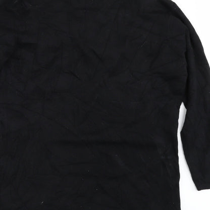 David Emanuel Womens Black   Pullover Jumper Size S  - sequin