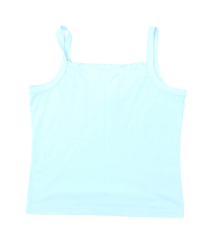 Womens UK Size L Donna Lewis Blue Camisole T-Shirt