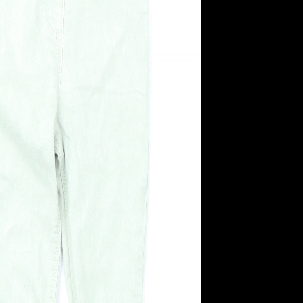 George Girls Green  Denim Jegging Jeans Size 4-5 Years