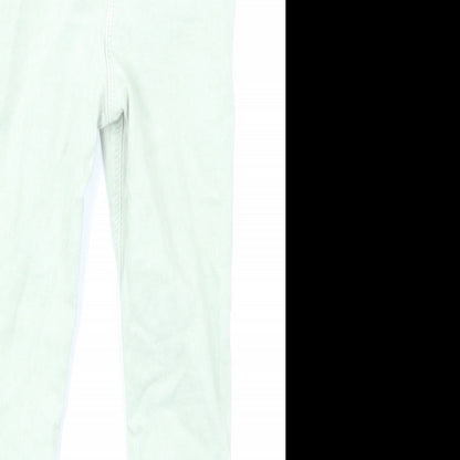 George Girls Green  Denim Jegging Jeans Size 4-5 Years
