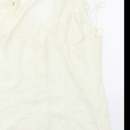 Womens UK Size L Spense White Basic Blouse