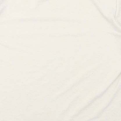 Womens UK Size 12 I SAW IT FIRST Beige Basic T-Shirt
