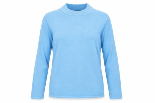 Bonmarché Womens Blue Knit Pullover Jumper Size 12