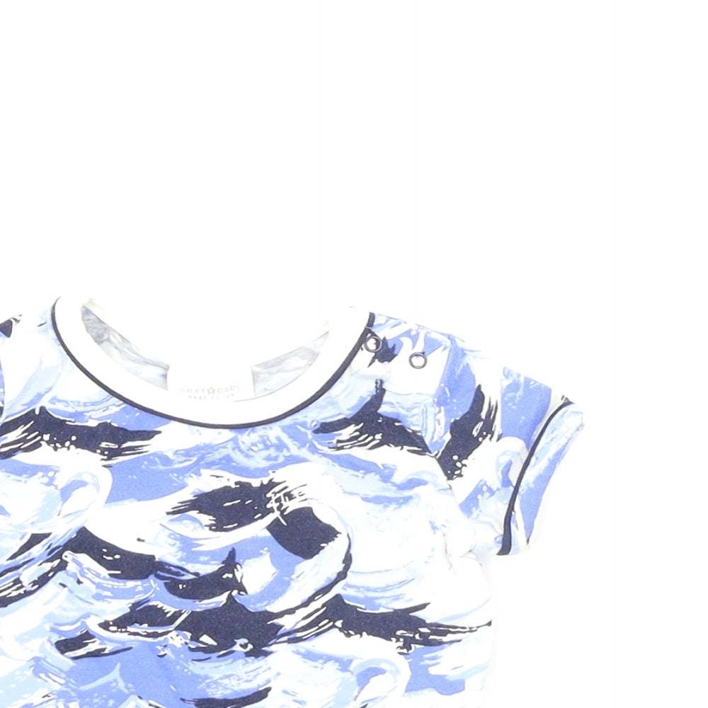 NEXT Boys Blue   Basic T-Shirt Size 0-3 Months