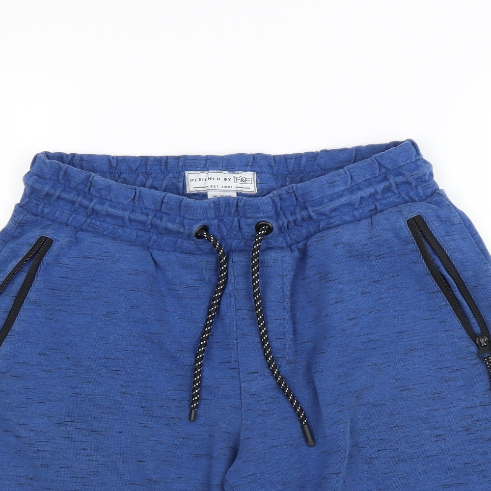 F&F Boys Blue   Sweat Shorts Size S