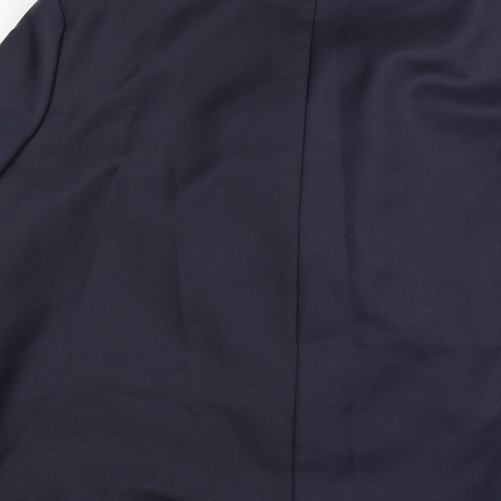 A&V Fashions Mens Blue   Jacket Suit Jacket Size 42
