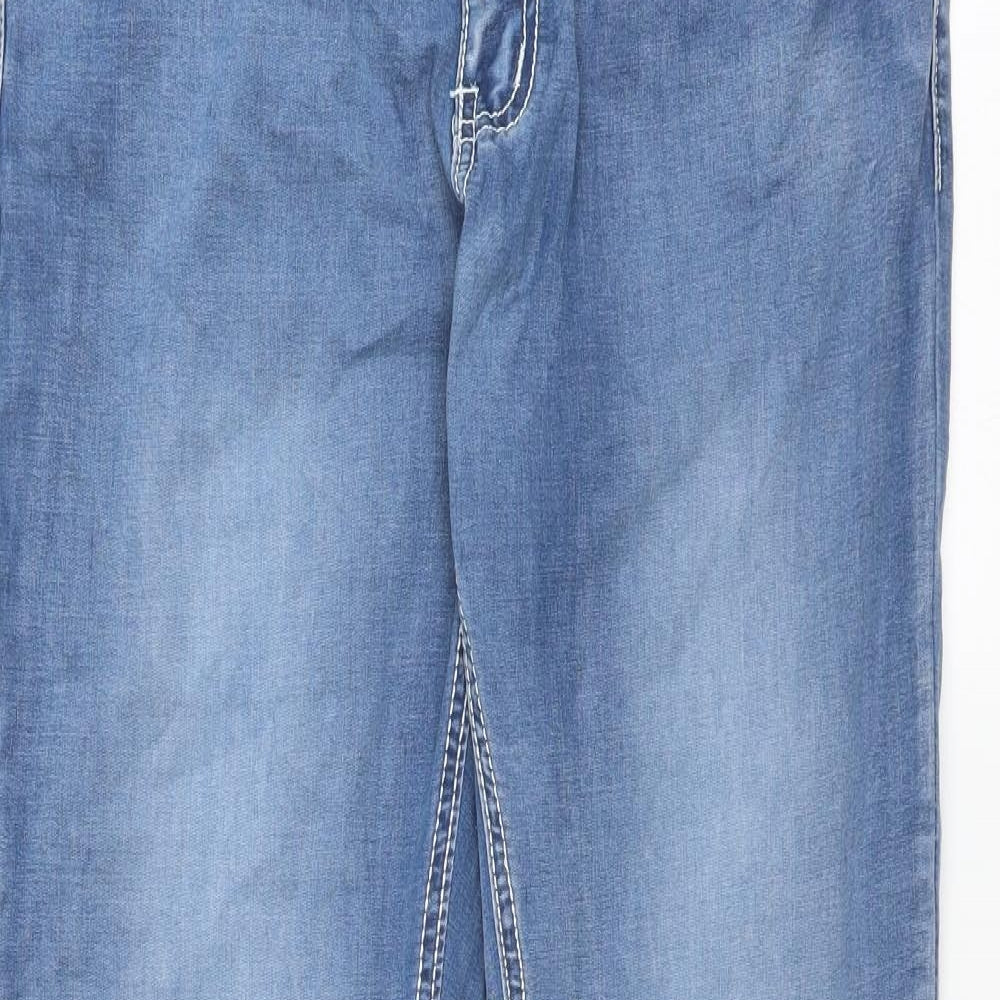 Womens UK Size 32 in Preworn Slim Fit Skinny Blue Jeans