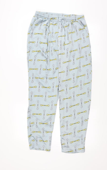 Womens UK Size 10 PRETTYLITTLETHING Regular Fit  Blue Trousers