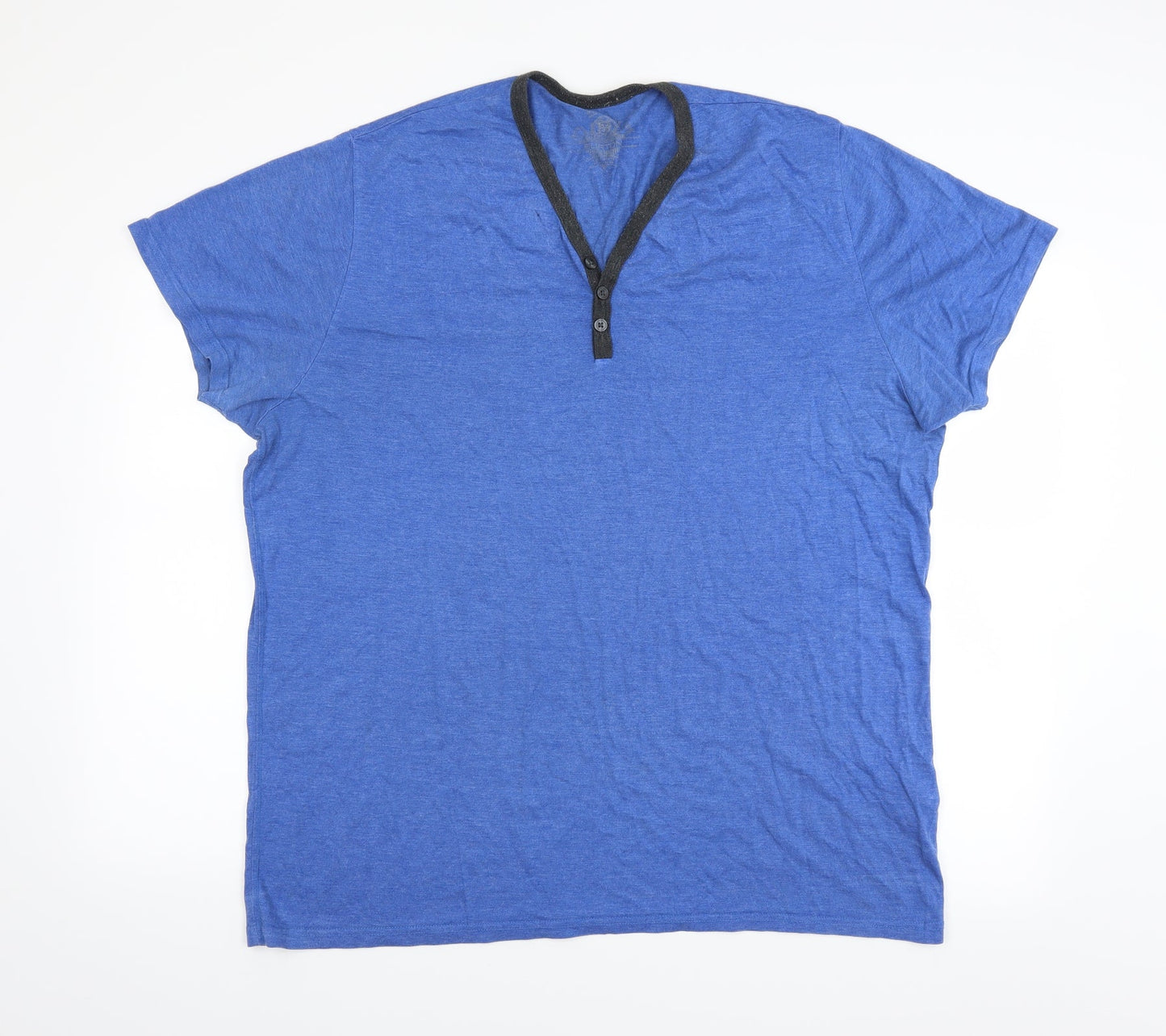 Womens UK Size 2XL Burton Blue Basic T-Shirt