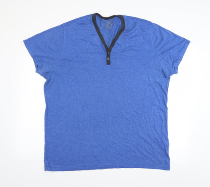 Womens UK Size 2XL Burton Blue Basic T-Shirt