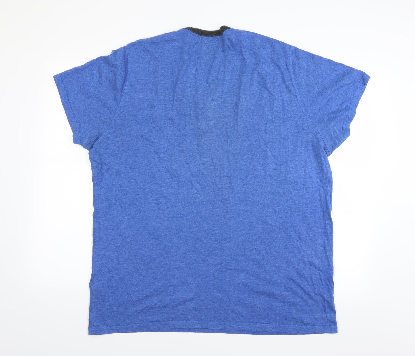 Womens UK Size 2XL Burton Blue Basic T-Shirt