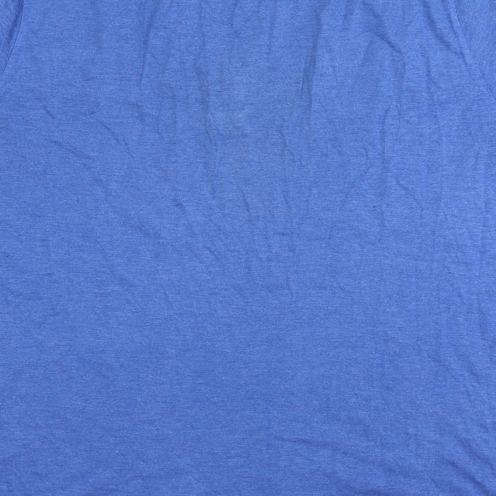 Womens UK Size 2XL Burton Blue Basic T-Shirt