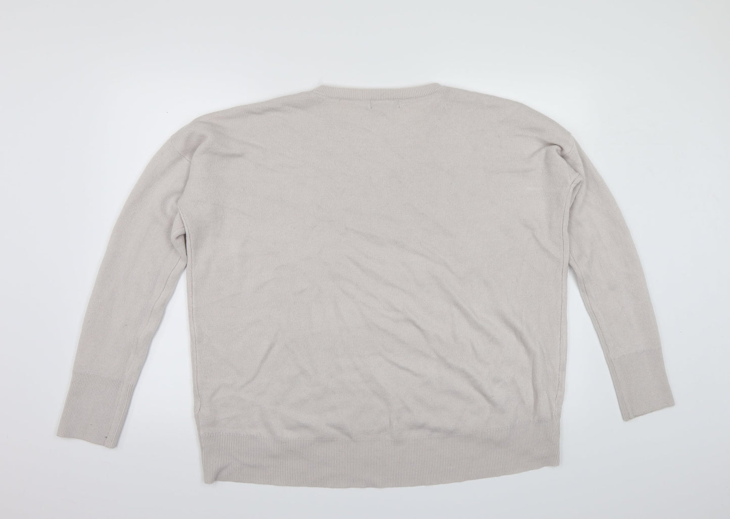 Primark Womens Ivory   Pullover Sweatshirt Size 18