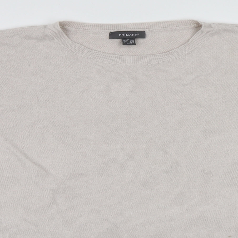 Primark Womens Ivory   Pullover Sweatshirt Size 18