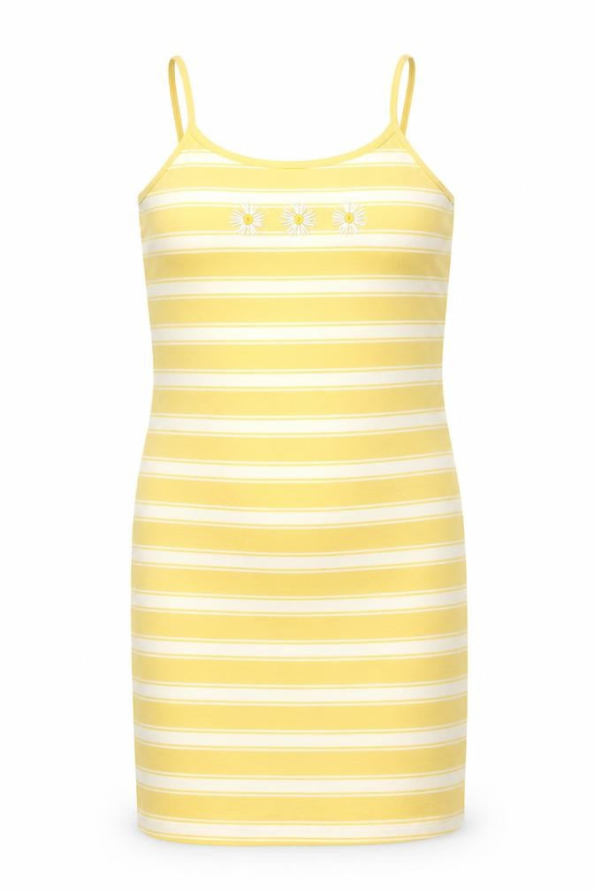 SHEIN Girls Multicoloured Striped  Basic Tank Size 8-9 Years