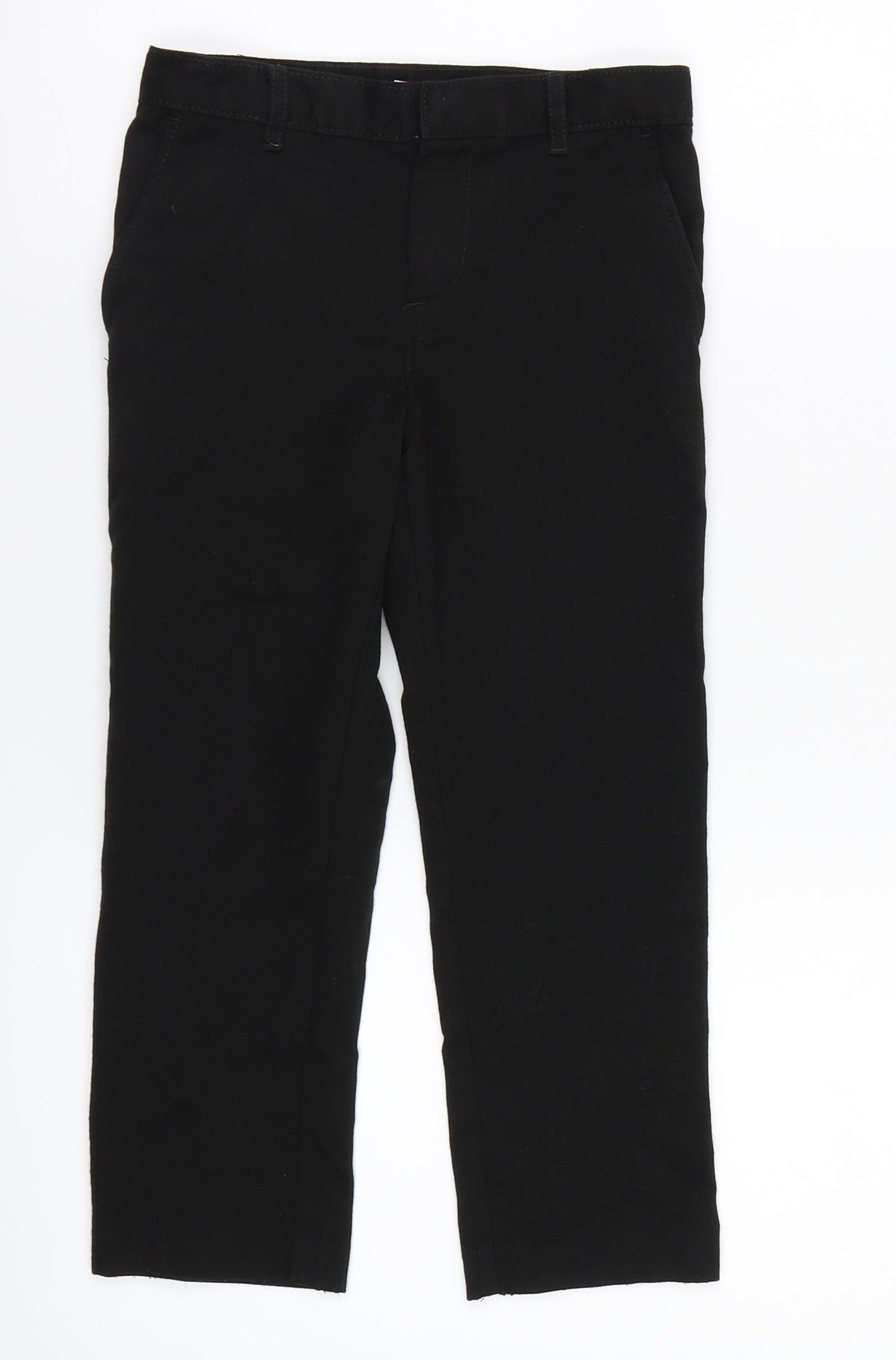 George Boys Black    Trousers Size 5-6 Years